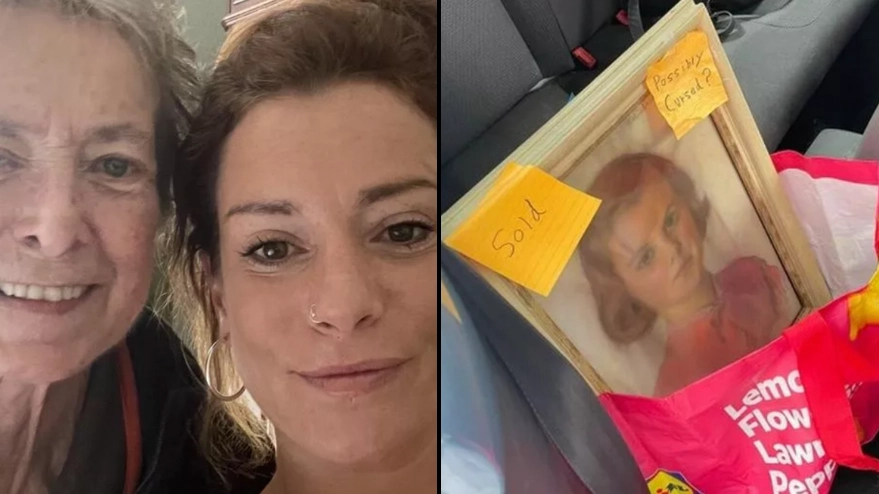 Woman who returned cursed painting rebought it and now wants it professionally cleansed