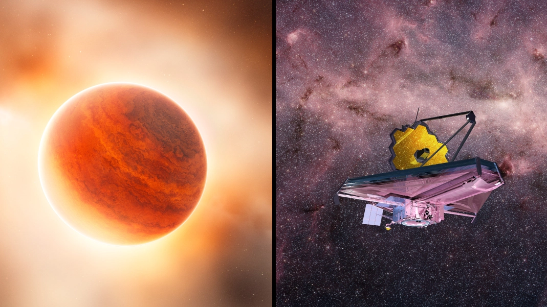 James Webb Space Telescope captures first image of new planet as it's formed