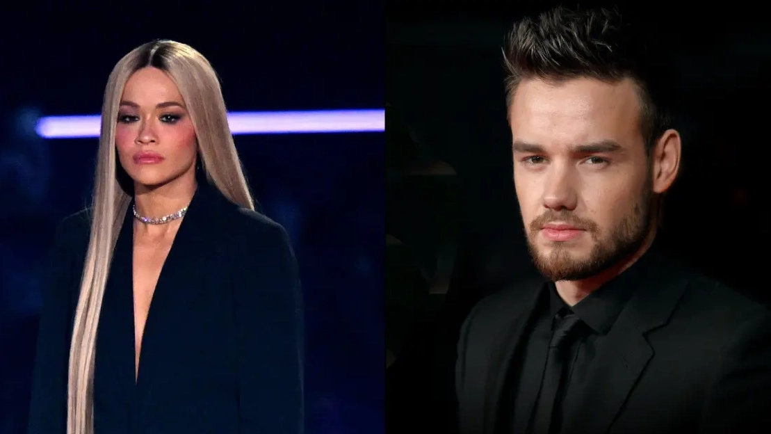 Rita Ora cries during emotional tribute to friend Liam Payne at MTV EMAS following tragic death