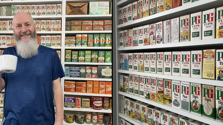 ‘Britain’s dullest man’ has a £5,000 tea collection despite not drinking it