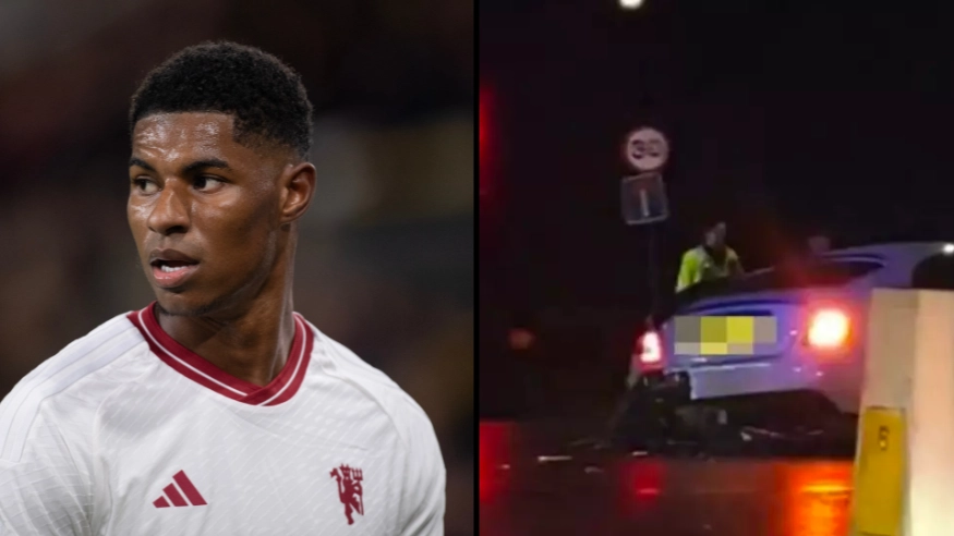 Marcus Rashford reassures fans after car crash involving his £700k Rolls Royce