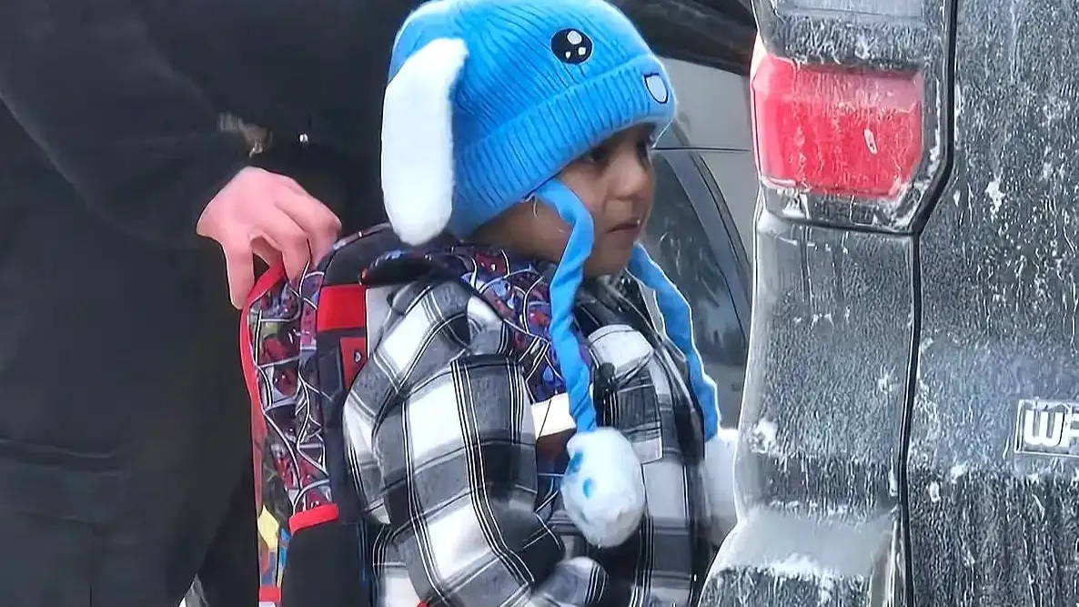 Five-year-old boy detained by ICE on way home from school ‘falls ill’ in detention centre