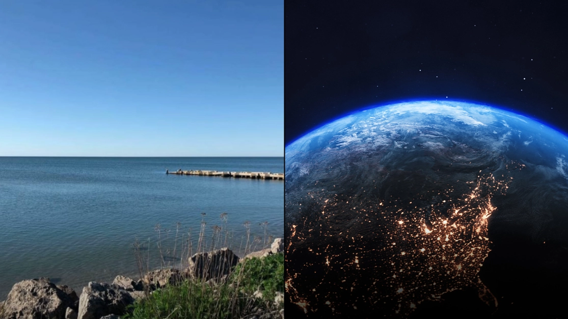 Man shares simple photo of his hometown to end the Flat Earth theory once and for all