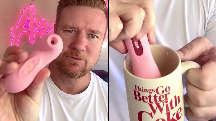 Married at First Sight star accidentally uses his girlfriend’s sex toy as a milk frother