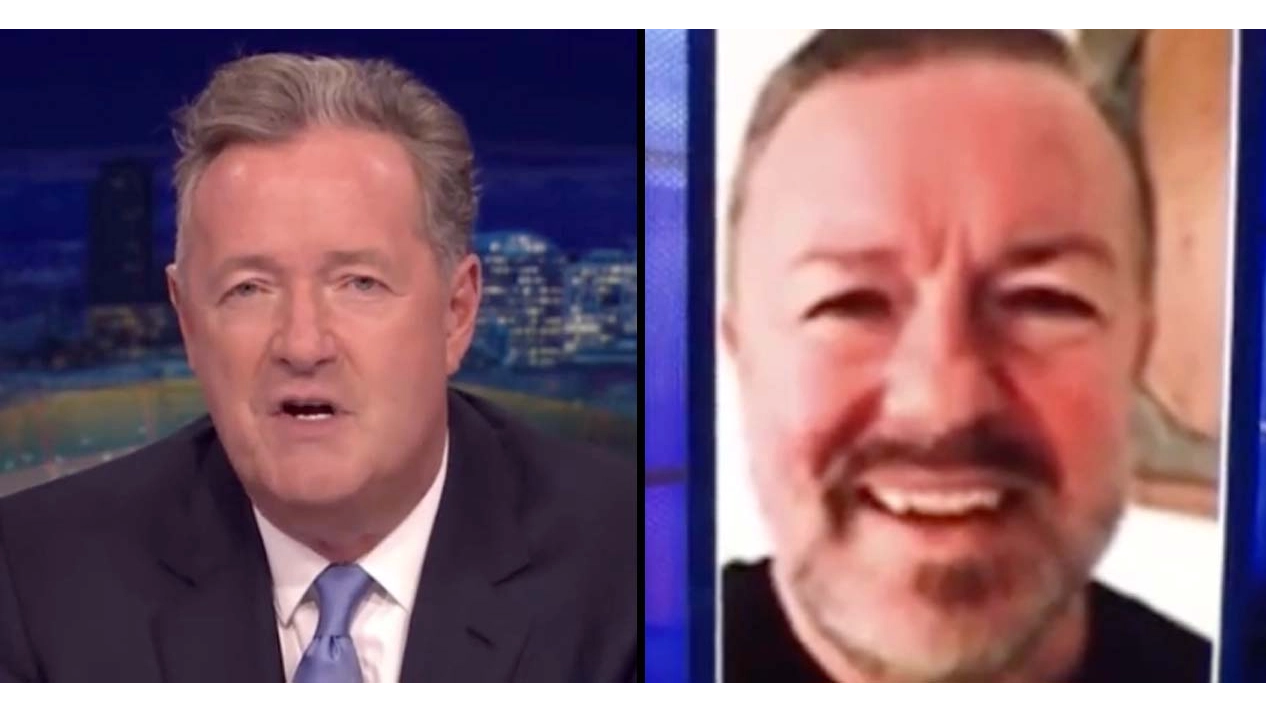 Ricky Gervais Fans Disappointed Over Cameo On Piers Morgan’s New Show