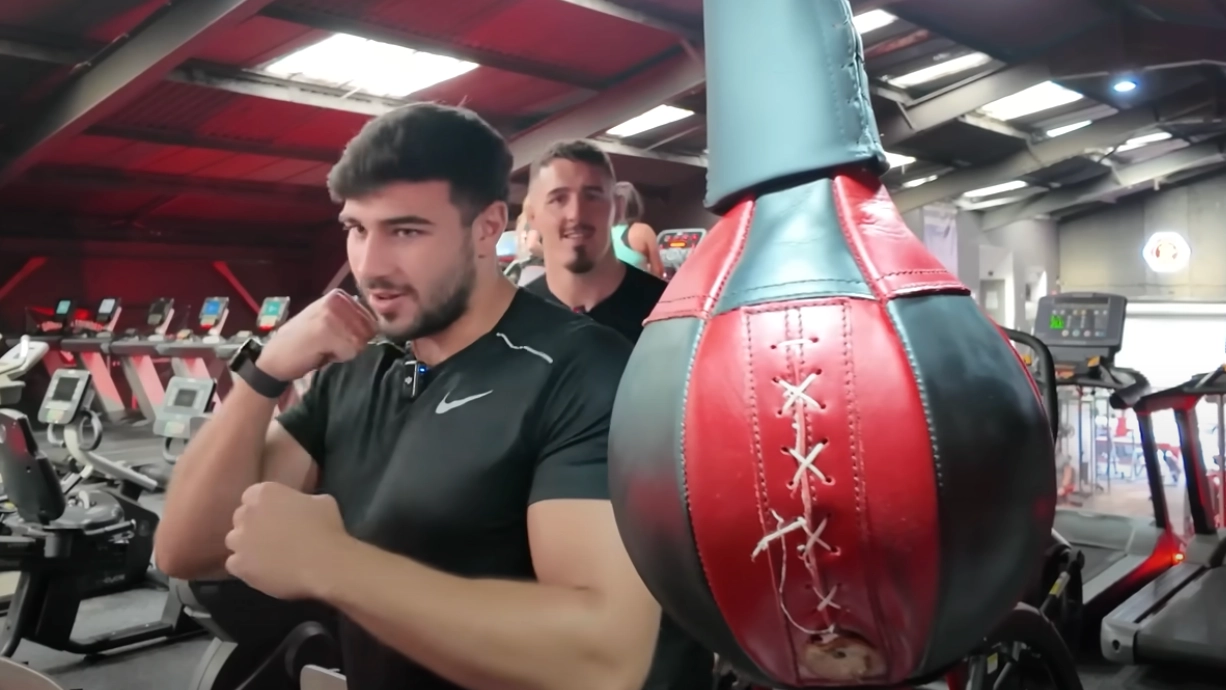 Tommy Fury and UFC fighter Tom Aspinall went head-to-head on the punch machine with one clear winner