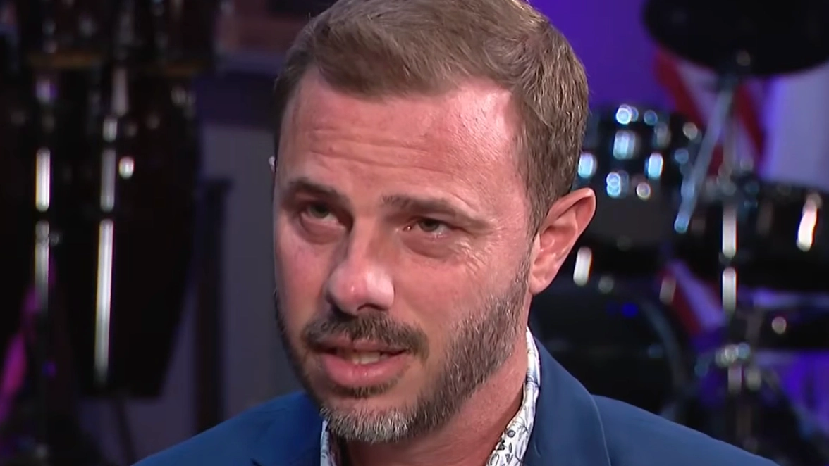 Moment reporter asks JP Miller if he ever abused wife Mica was left out of Netflix doc