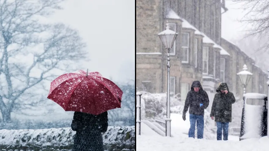 Met Office issues two warnings ahead of ‘Arctic blast’ set to hit UK tomorrow