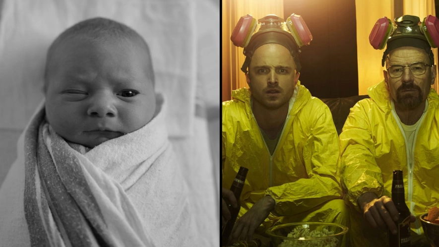 Aaron Paul Reveals Bryan Cranston Is The Godfather Of His New Baby Boy