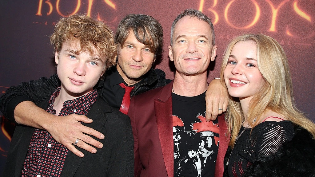 Neil Patrick Harris makes rare family appearance after admitting he doesn't want to know which twin is biologically his