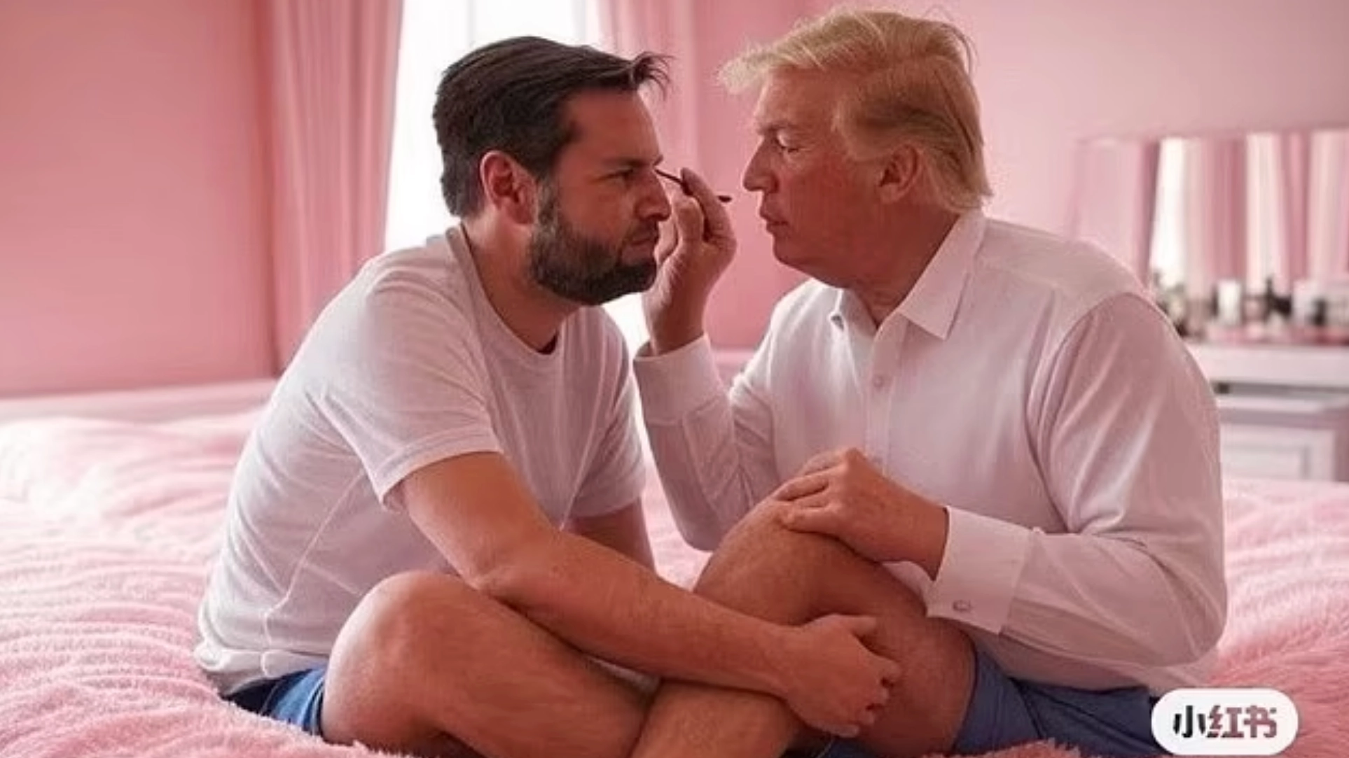 New AI images seriously mocking Donald Trump and JD Vance are circulating online in China