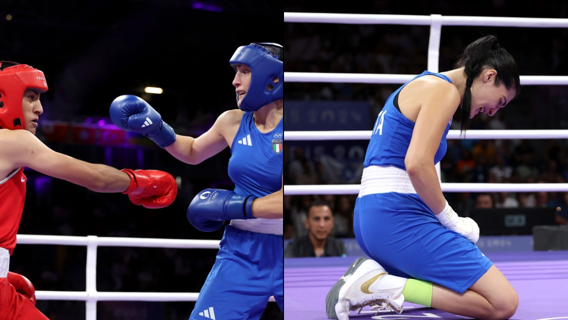 Olympic boxer explains why she abandoned fight after opponent failed gender eligibility test