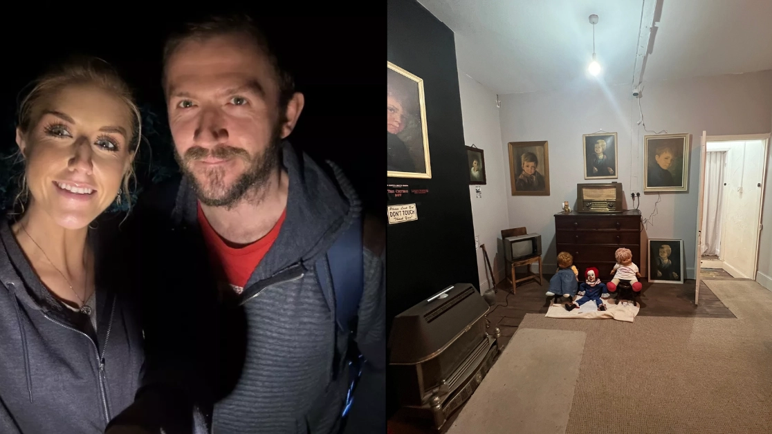 Paranormal investigator's boyfriend left creeped out after ghost asks her for 'inappropriate sex act'