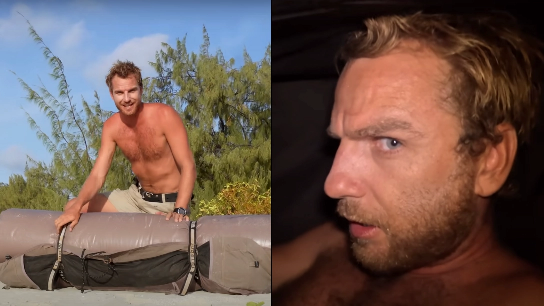 Man spent 24 hours surviving 'haunted' Skull Island and captured terrifying moment while staying overnight
