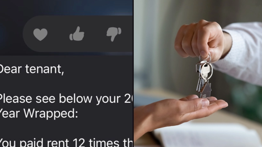 Tenant fuming after landlord sends Spotify Wrapped parody 'Renting Year in Review'