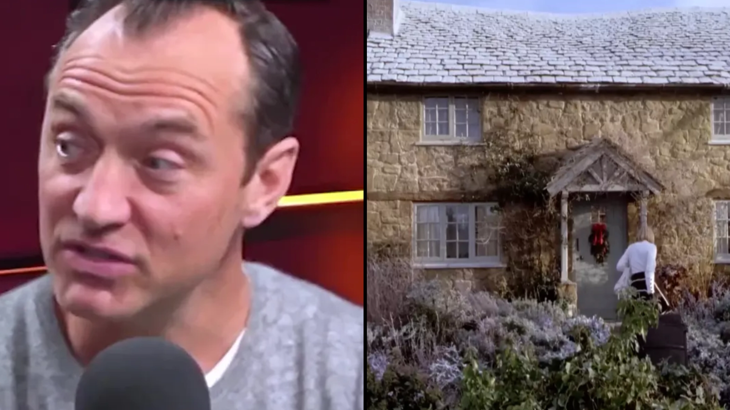 The Holiday 'ruined' as Jude Law reveals huge truth about famous cottage from the movie