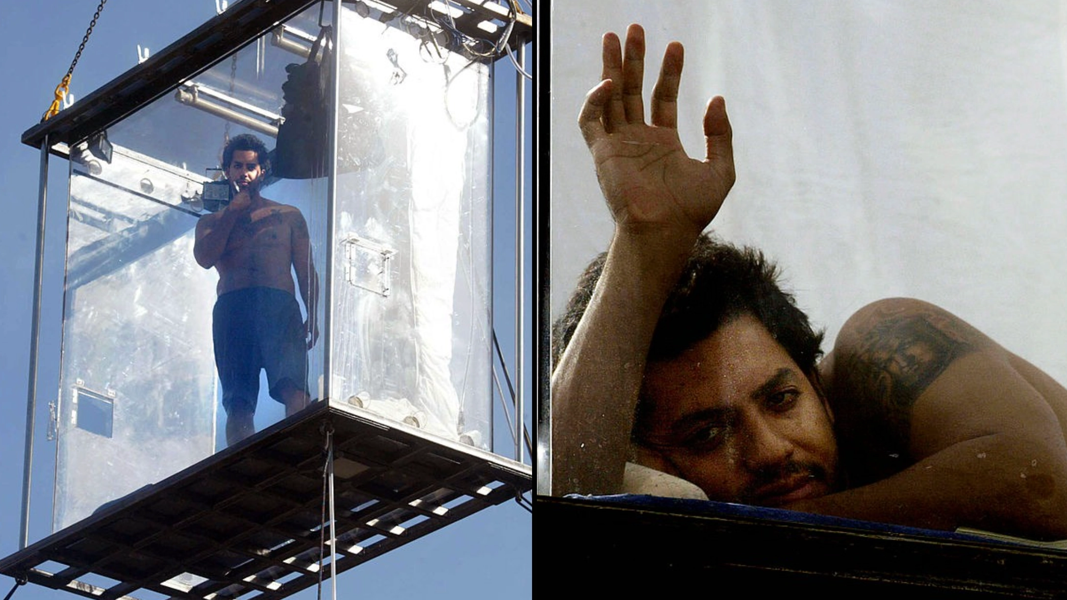David Blaine was unable to do a simple human task after spending 44 days in a box in London