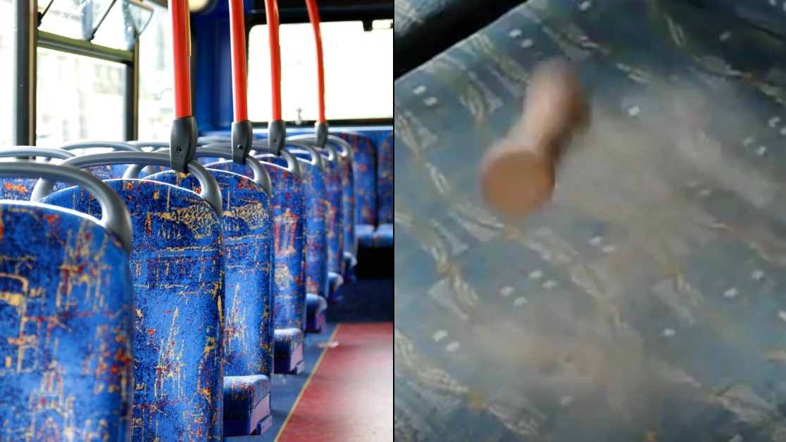 Genius reason why UK bus seats are covered in bizarre patterns 