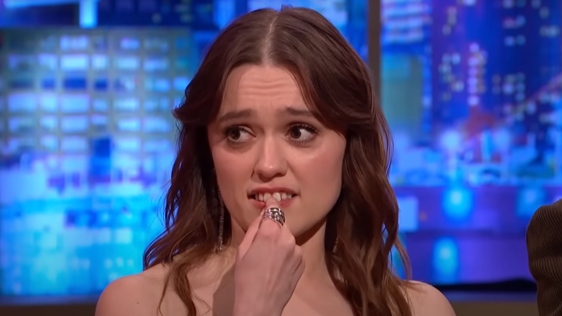 Aimee Lou Wood reacts to people's comments about her teeth after admitting she was bullied about them