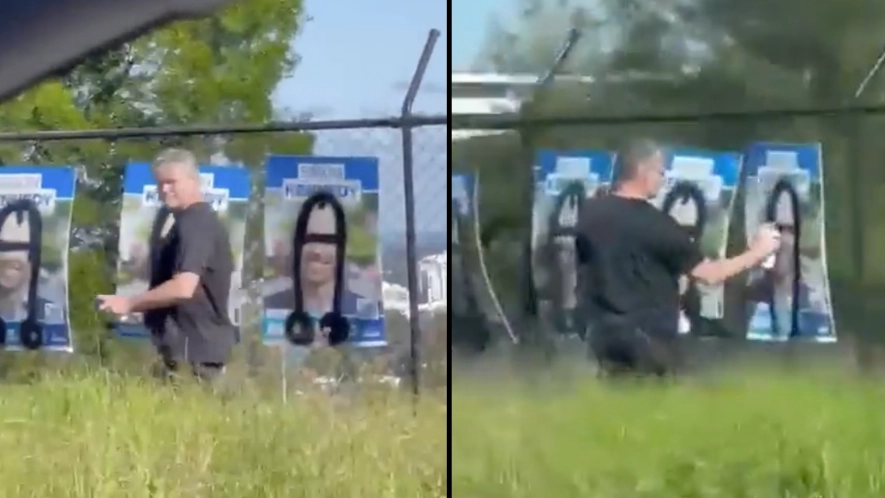 Man Called ‘Disgusting’ For Defacing Aussie Election Posters