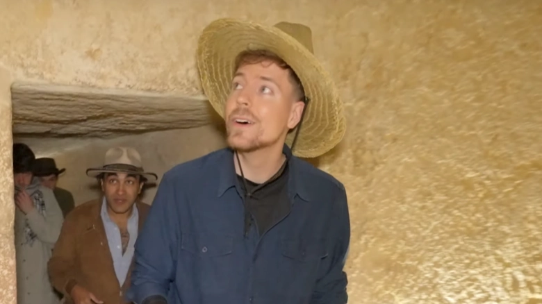 MrBeast ‘proves’ aliens didn’t build the Great Pyramids of Giza after making major discovery