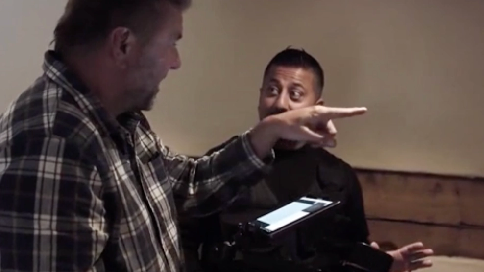 Martin Roberts Plays Hide And Seek With 'Ghost Child' In Spooky Scenes