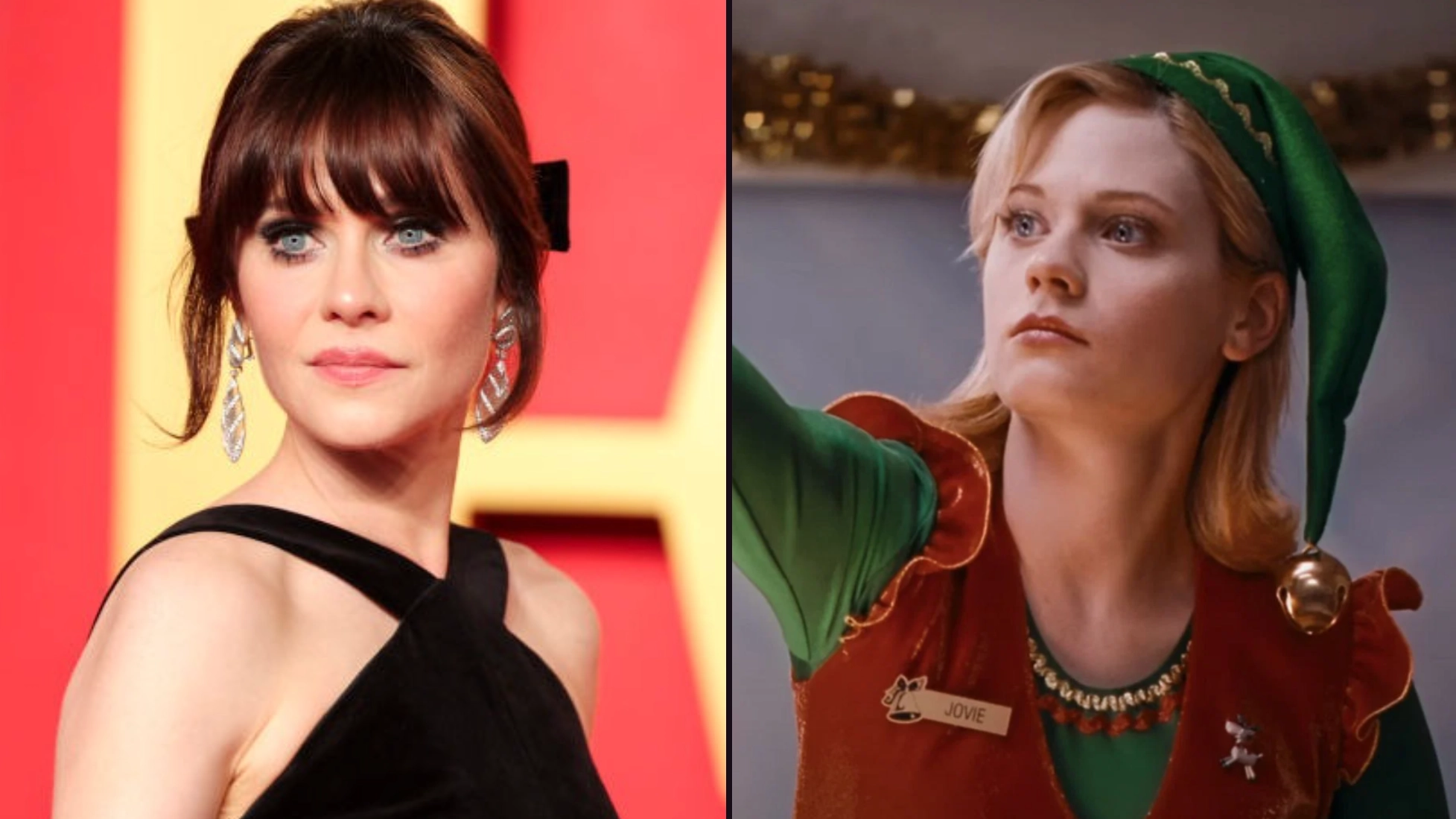Zooey Deschanel gives a sad answer after being asked whether she ever watches Elf