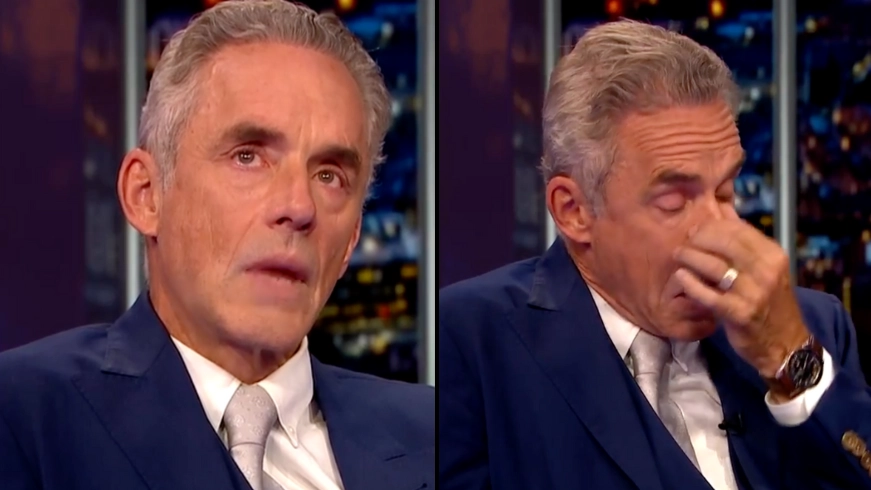 Jordan Peterson breaks down in tears after being labelled the ‘intellectual hero for the incel community’