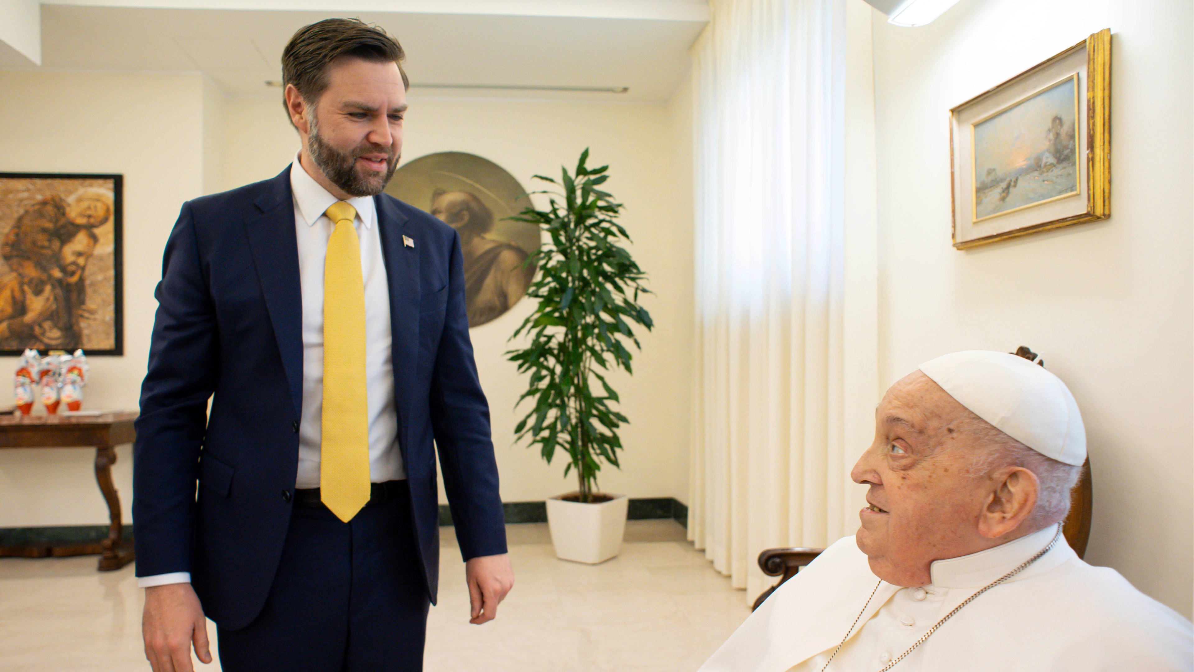 JD Vance responds to 'pretty crazy' timing of Pope Francis' death less than 24 hours after visit