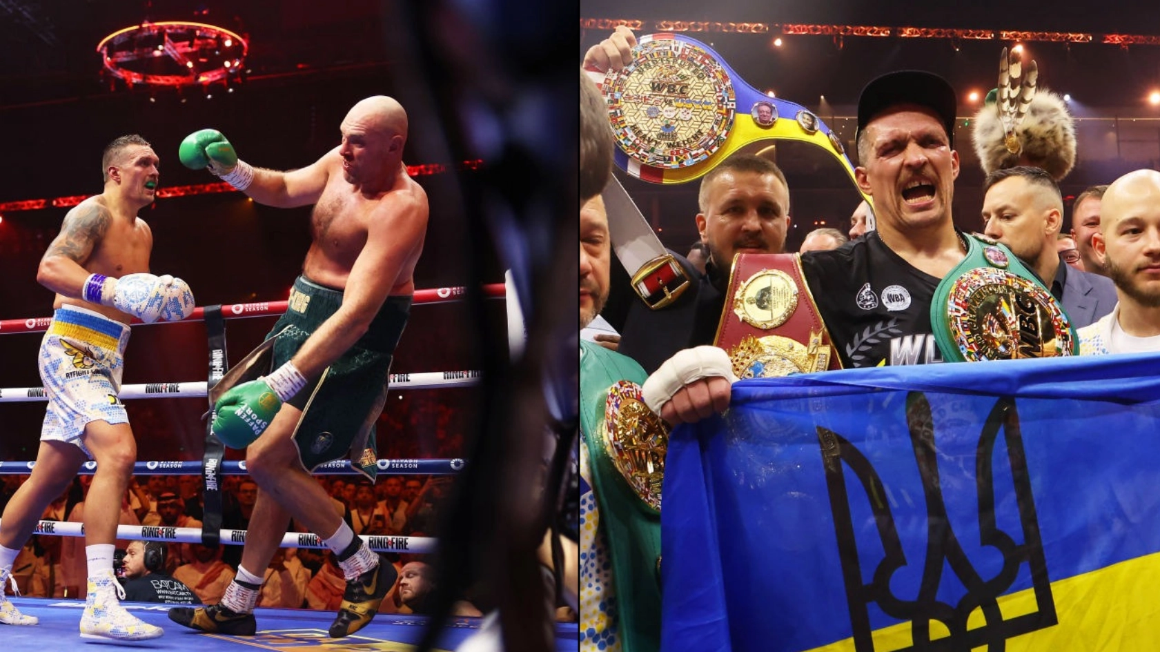Oleksandr Usyk will only be able to call himself undisputed champion for two weeks after beating Tyson Fury