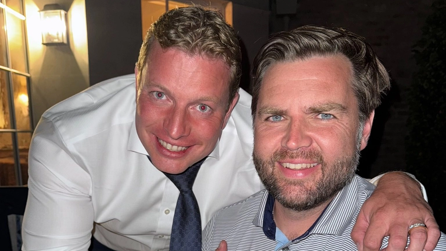 JD Vance and Thomas Skinner strike unlikely friendship after going for ‘BBQ and a few beers’