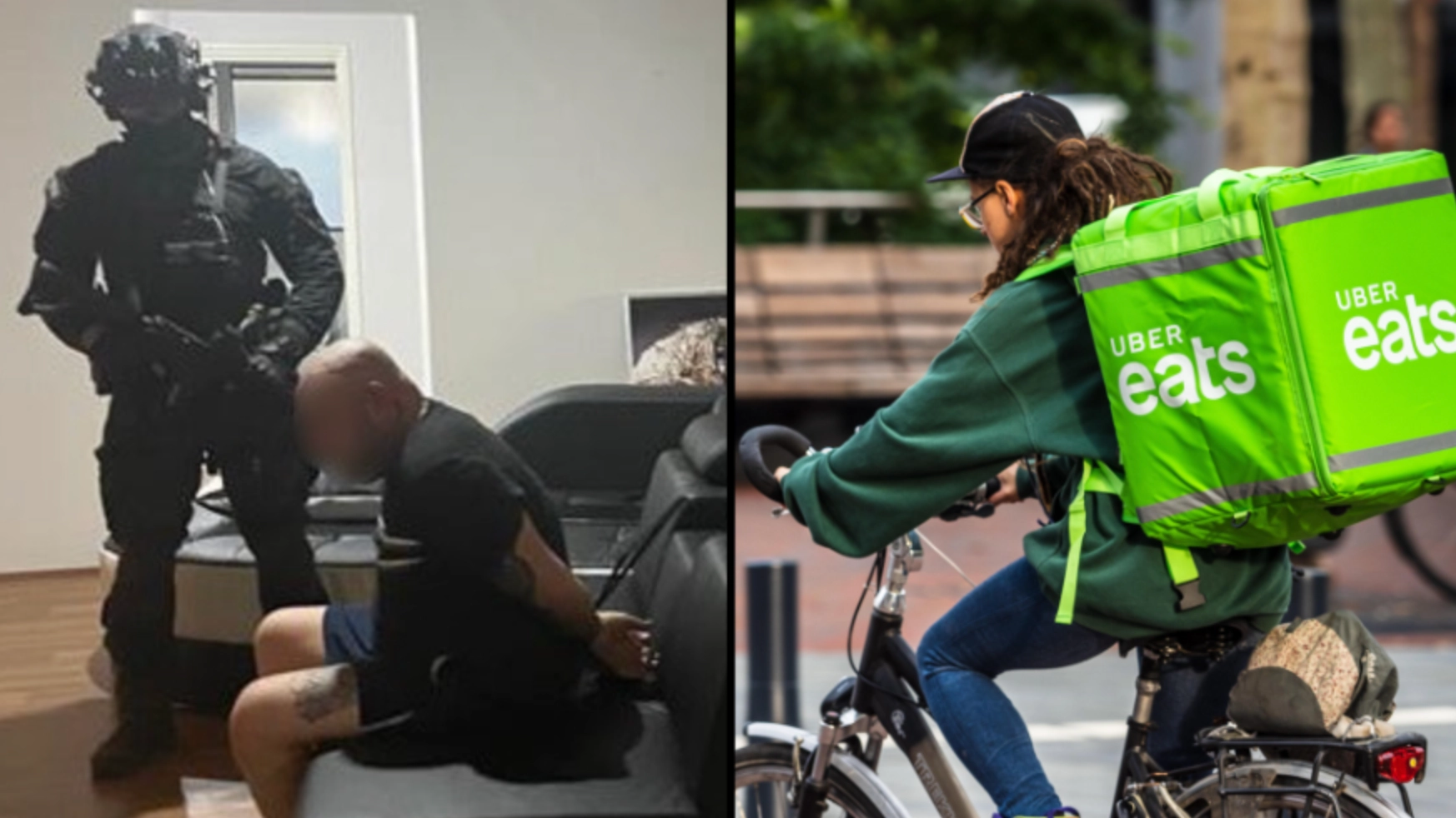 Man who had been on the run for six weeks gets caught after ordering Uber Eats