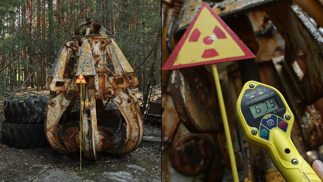 Chernobyl claw which could kill you with a single touch still lies in forest 38 years after disaster
