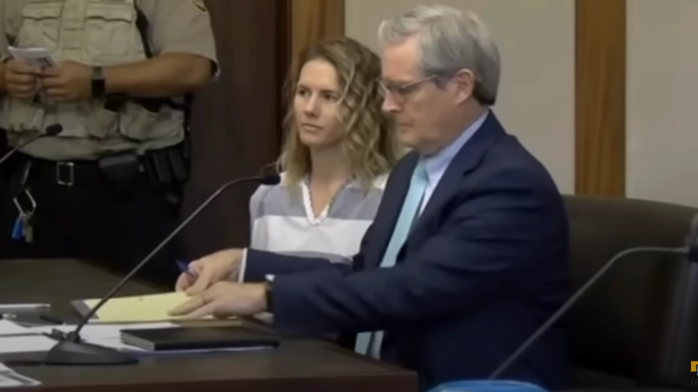 Body language expert points out key gesture YouTube mum Ruby Franke made in court as she pleaded guilty to child abuse