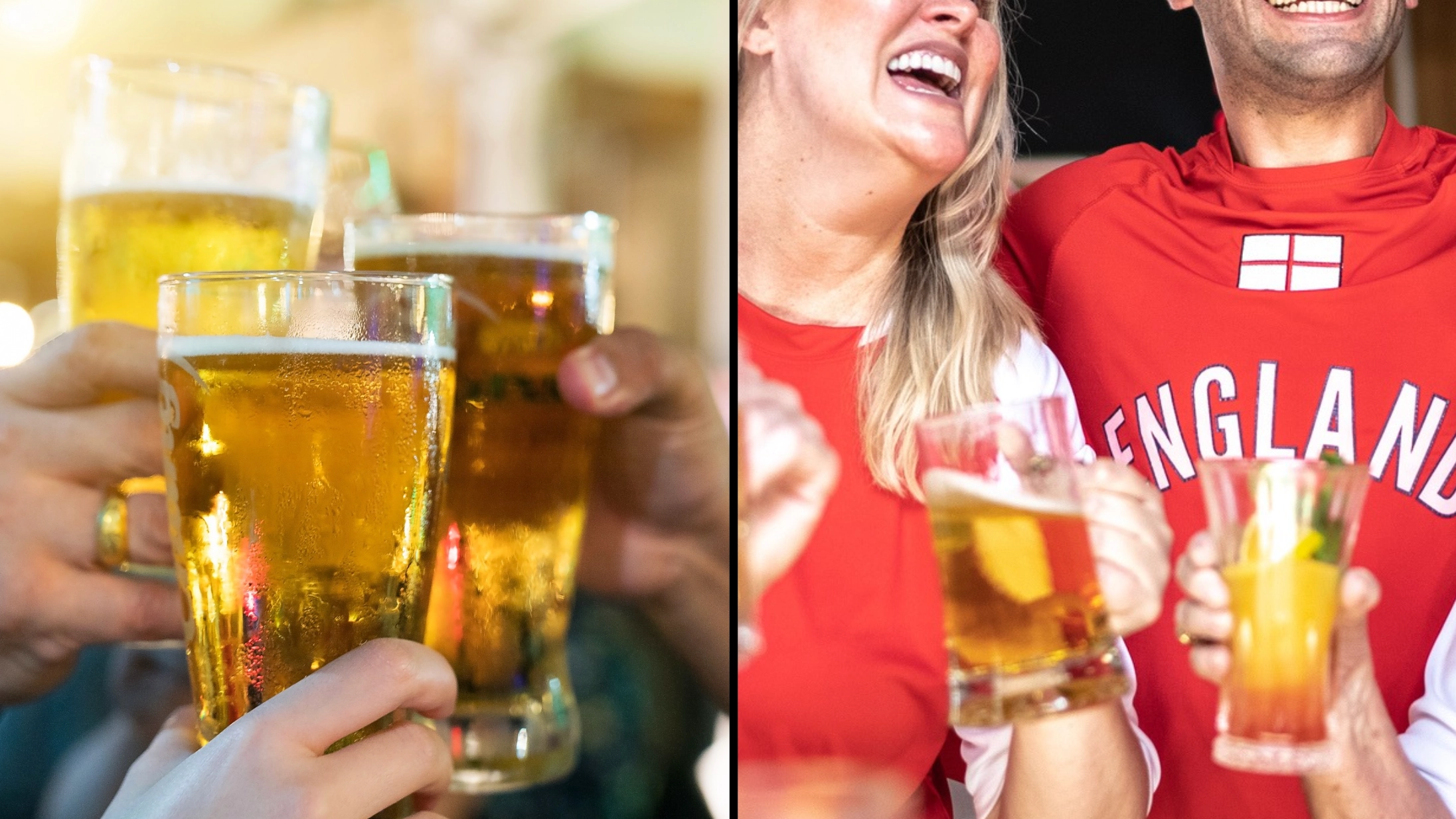 Sign you may be a functioning alcoholic can be seen in pub during England games