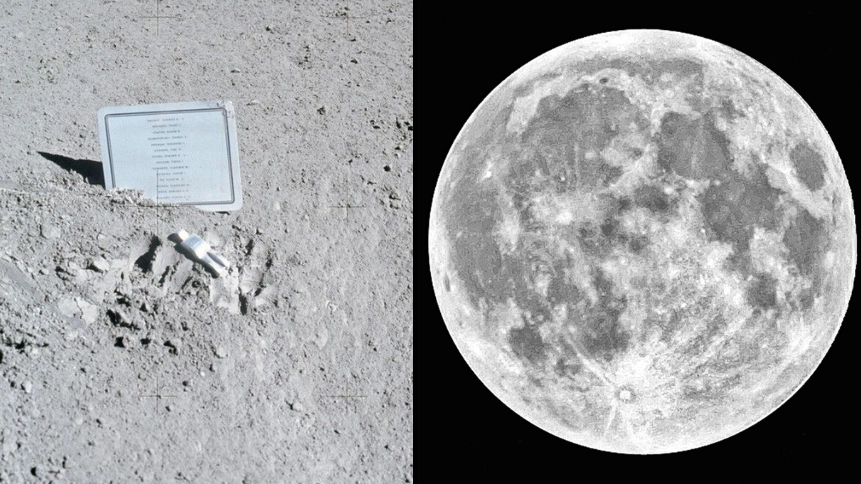 Heartbreaking meaning behind plaque on the moon consisting of 14 astronauts' names
