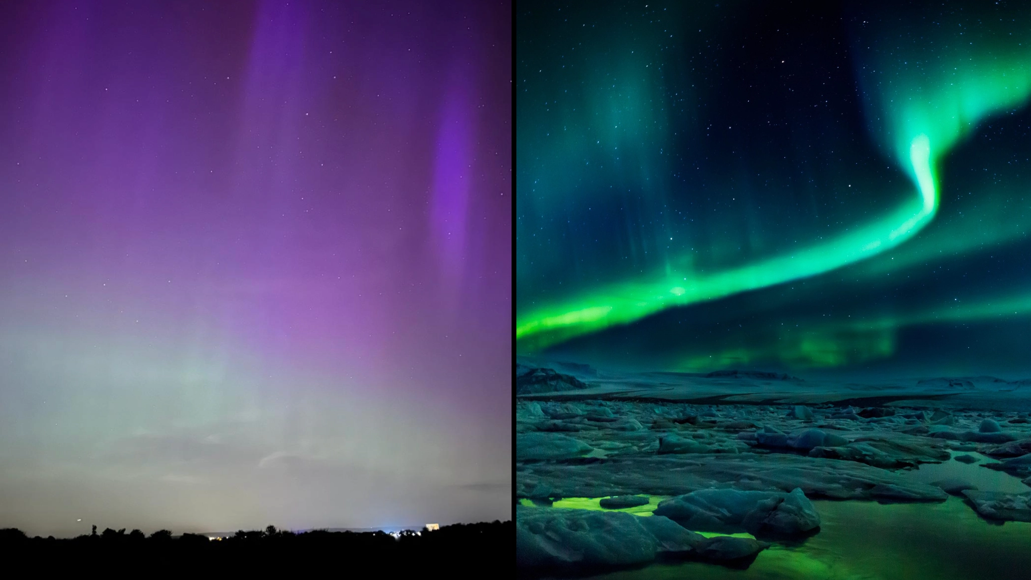 Brits saying same thing as Northern Lights glow up UK skies after solar storm