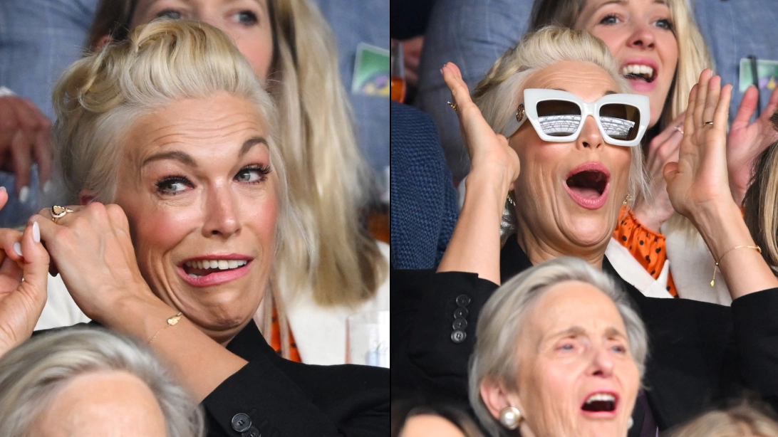 Hannah Waddingham lives up to her icon status as she hilariously enjoys Wimbledon match