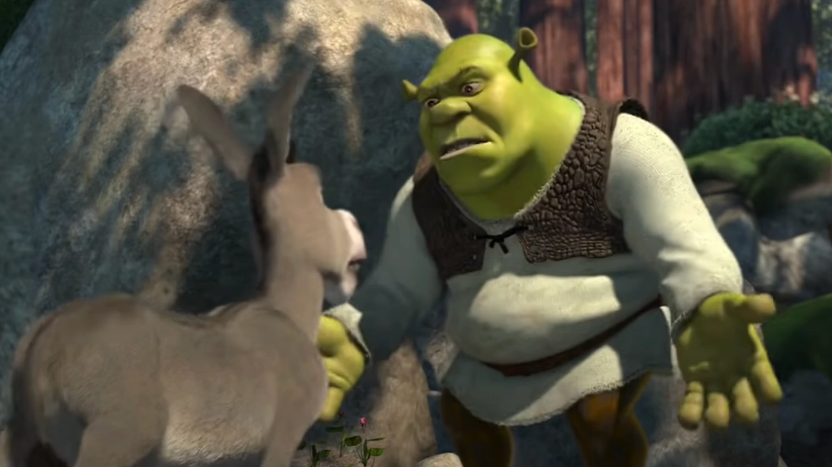 Woman makes insane realisation about Donkey from Shrek that could change entire movie