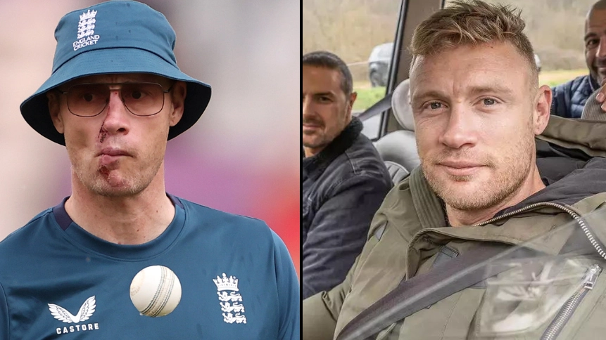 Freddie Flintoff set for TV return after being pictured following horror Top Gear crash