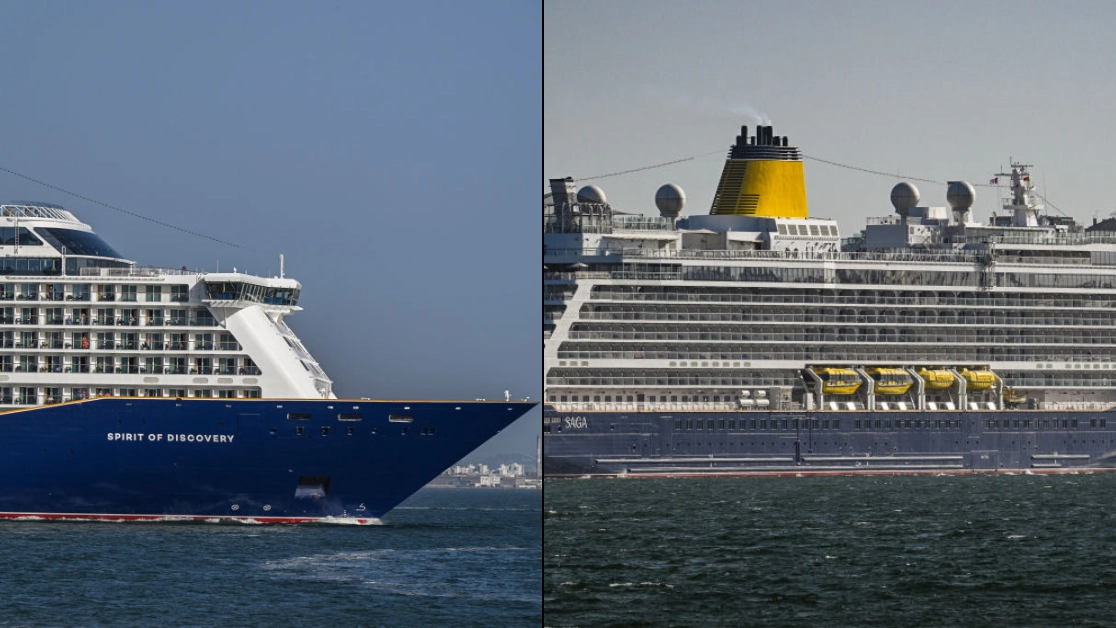 Passenger killed and over 100 injured after cruise ship heading to UK was hit by freak wave