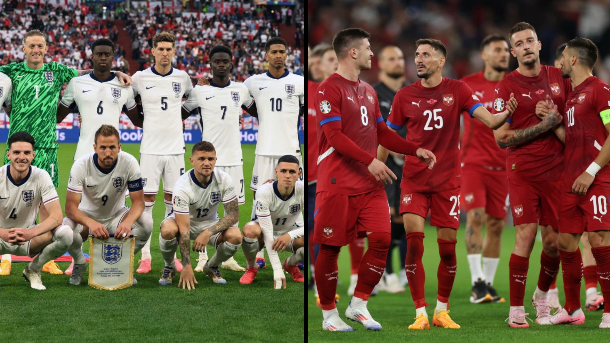 What will happen to England if Serbia pull out of Euro 2024