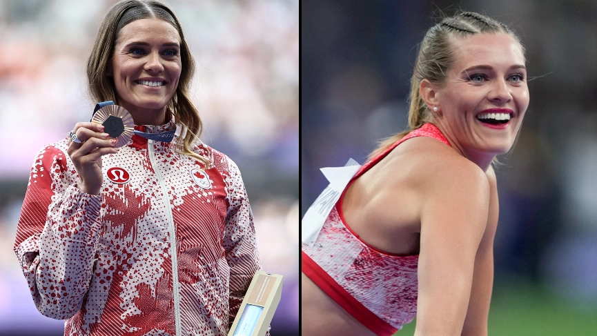 Olympian OnlyFans star who celebrated bronze medal with x-rated gesture explains what it really meant