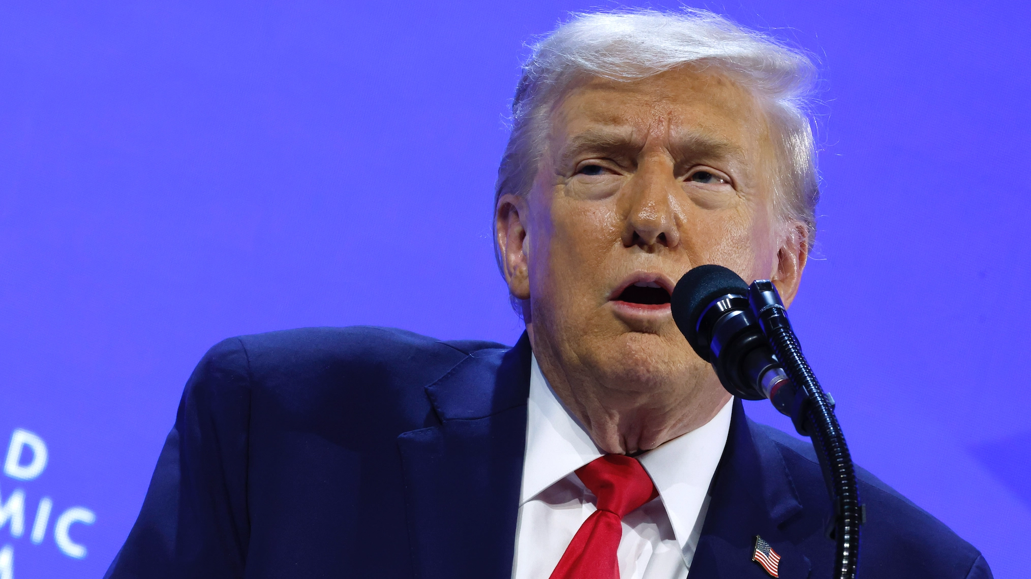 People point out irony in Trump's 'offensive' remark during Davos Speech