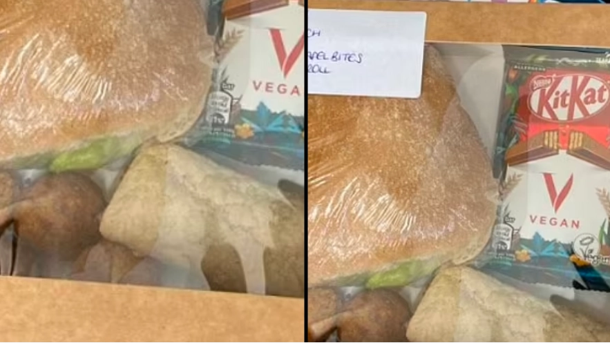 Vegan lunchbox given to child leaves people seriously divided