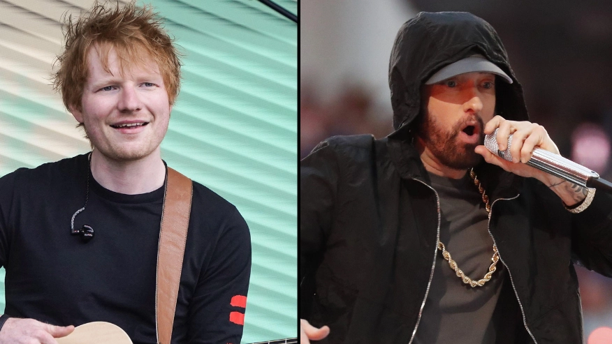 Ed Sheeran credits Eminem for curing his stutter