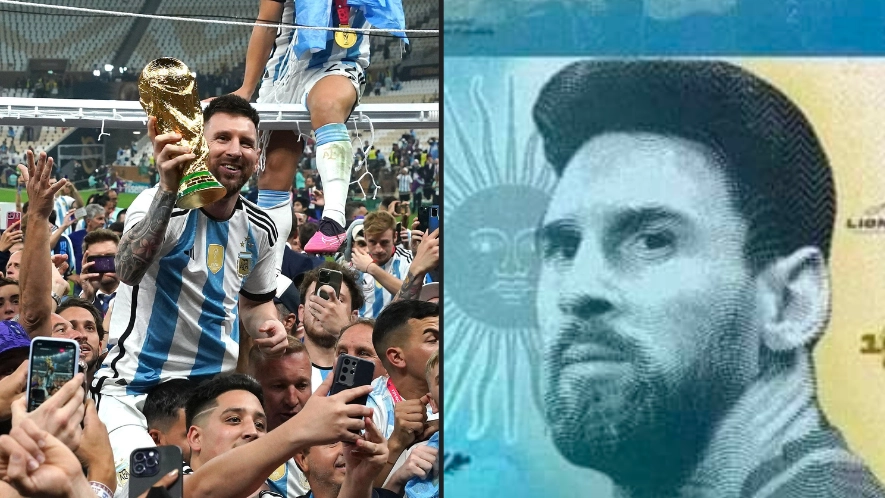 Argentina is considering putting Lionel Messi on its currency