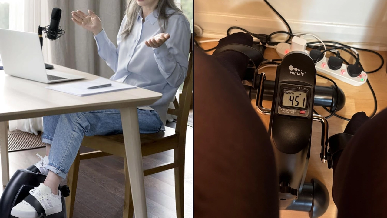 Space-saving hack to get fit without leaving your desk – and it costs less than £40
