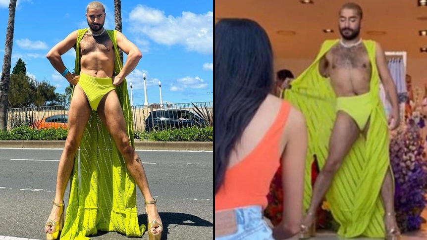 Aussie swimwear brand slammed after hiring a bearded non-binary activist to be its new ambassador