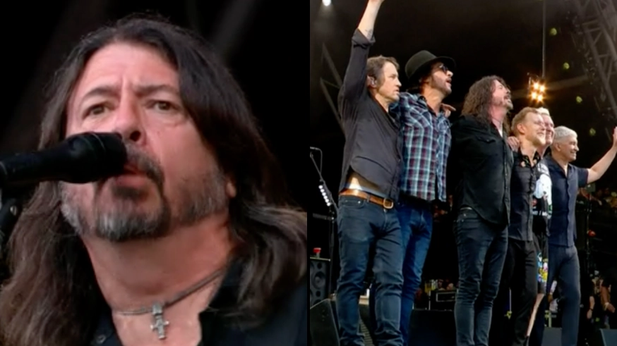 Mystery of Foo Fighters 'The Churn Ups' Glastonbury name solved